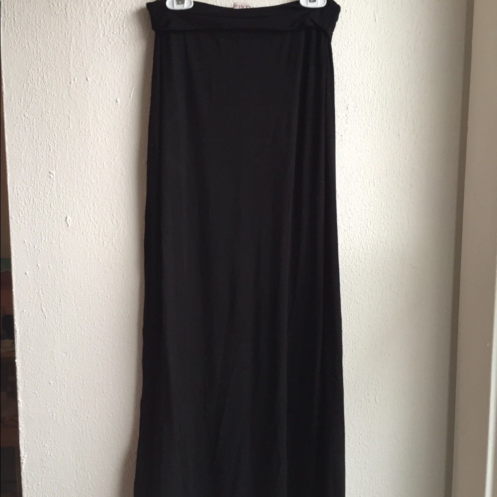 Black Maxi Skirt